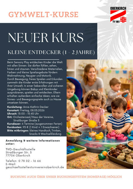 Kleine Entdecker Kurs GymWelt